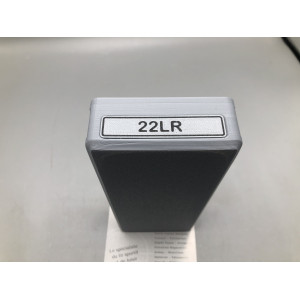 Boîte de rangement de 250 munitions calibre .22lr
