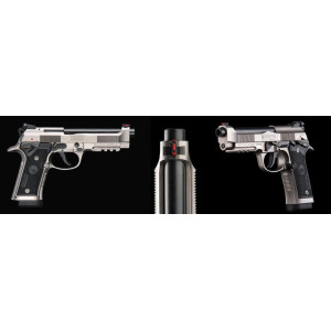 Pistolet Beretta 92x PERFORMANCE SPECIAL MAKE OPTIC READY DARK GREY 9MM PARA 15COUPS