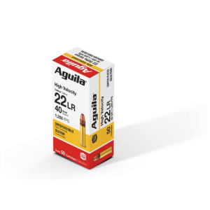 MUNITIONS AGUILA HV SP 22 LONG RIFLE 40GR /500