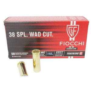 FIOCCHI cal.38 Spécial Wad Cutter /500