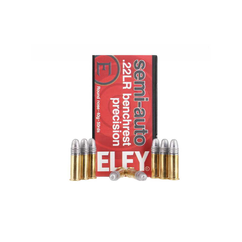 Cartouches ELEY Semi Auto Benchrest Precision - 22LR (x50)