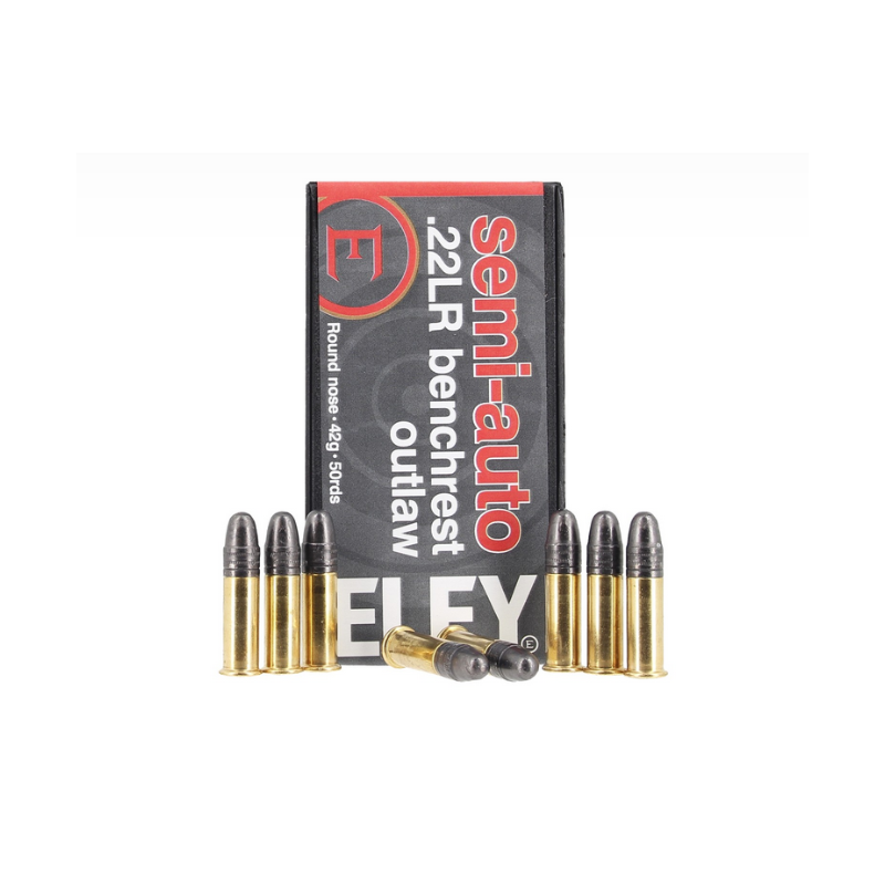 Cartouches - ELEY - Semi Auto Benchrest Outlaw - 22LR (x50)