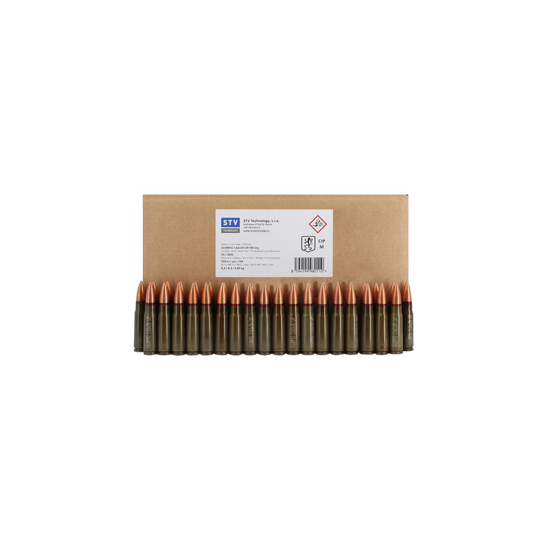 Munitions - STV - Scorpio 7.62x39 CIP 124Gr (x500)