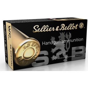SELLIER BELLOT cal.38 Spécial WAD CUTTER /1000