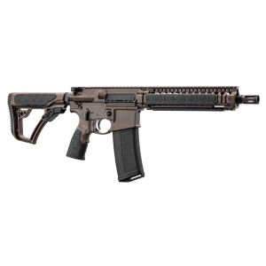 Fusil d'assaut Daniel Défense M4 Mil Spec Brown  Canon 10.3" Noir cal. 5.56