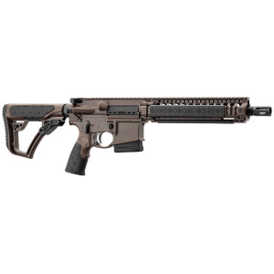 Fusil d'assaut Daniel Défense M4 Mil Spec Brown  Canon 10.3" Noir cal. 5.56
