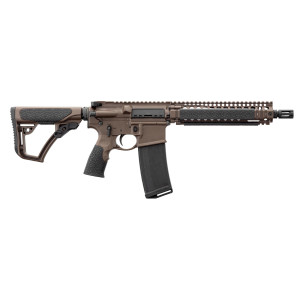 Fusil d'assaut Daniel Défense M4 Mil Spec Brown  Canon 14.5" Noir cal. 5.56