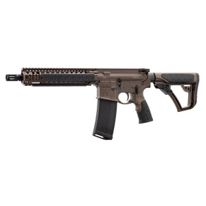 Fusil d'assaut Daniel Défense M4 Mil Spec Brown  Canon 14.5" Noir cal. 5.56