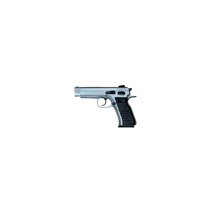 PISTOLET TANFOGLIO COMBAT SPORT CHROME RAIL PICATINNY CAL. 45ACP