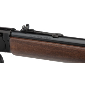 Carabine Chiappa calibre 22Lr LA322 à levier carcasse noire mat