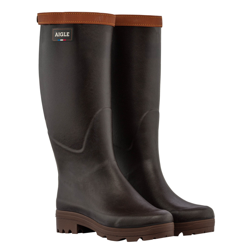 Bottes Aigles taille 45 Modèle Chambord signature double cuir