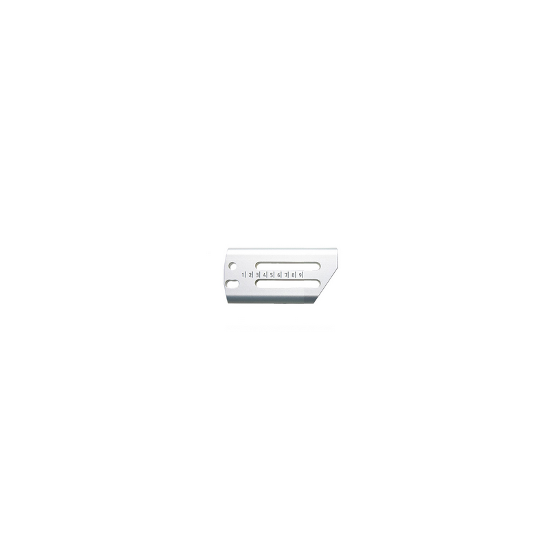Plaque de couche coulissante courte, pour extension de crosse