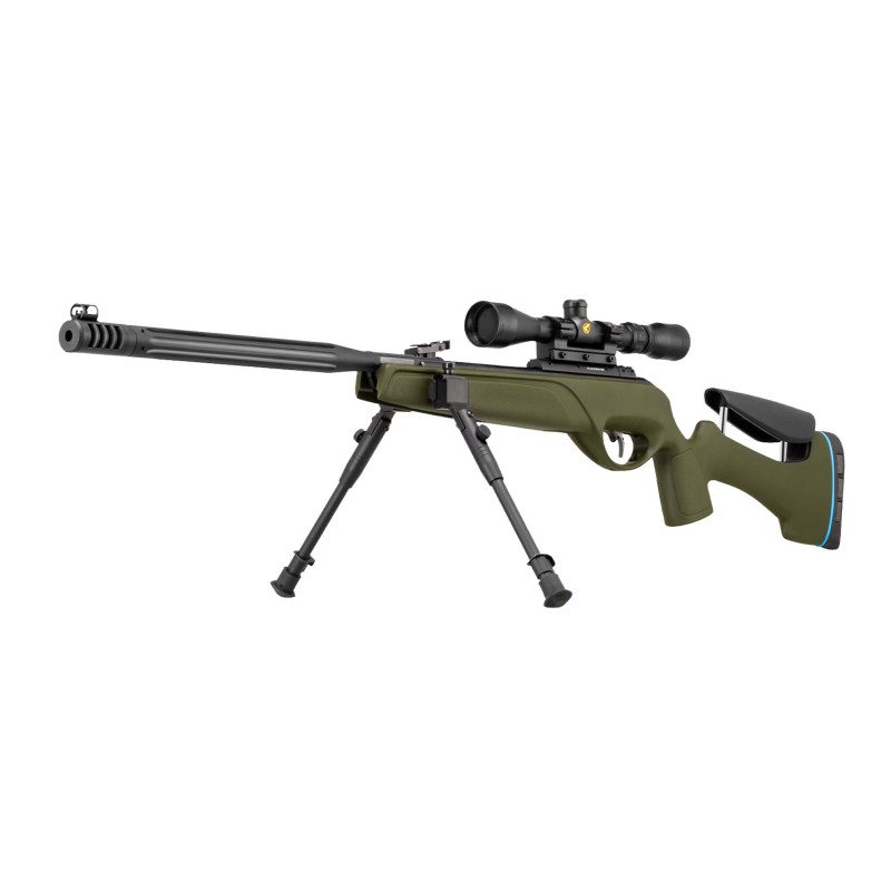 Carabine Gamo HPA Mi Jungle 4.5 mm 3-9x40WR avec bipied double HPA Mi Jungle 4.5 mm 19.9J + 3-9x40 WR