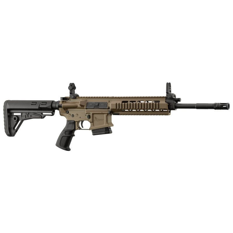 Carabine piston AR15 Tisas ZPT 556 14.5'' - Cal 223 Rem FDE