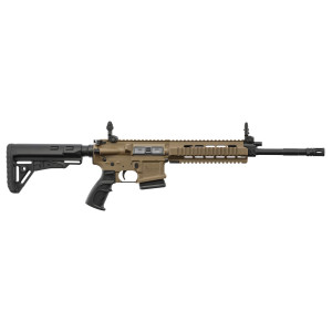 Carabine piston AR15 Tisas ZPT 556 14.5'' - Cal 223 Rem FDE