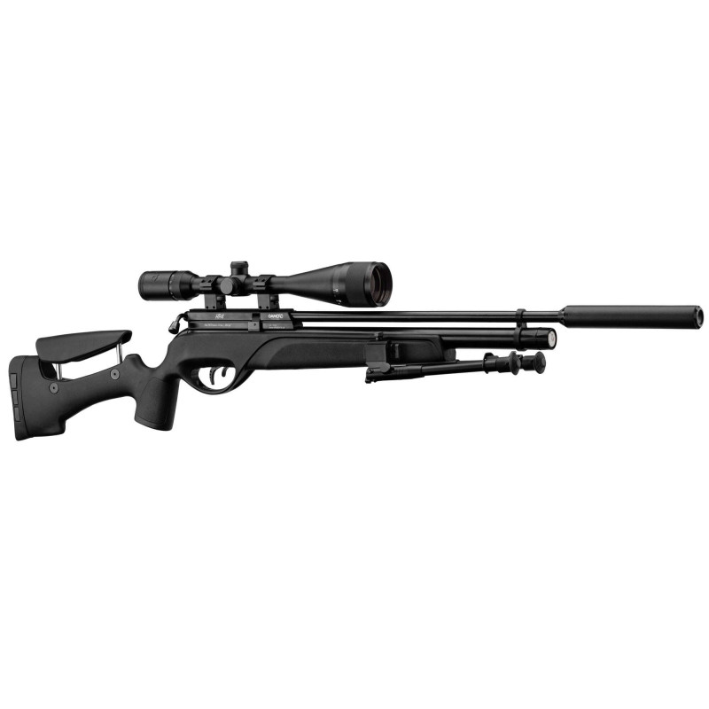 Pack carabine Gamo HPA PCP + 6-24x50 + silencieux + bipied Cat C