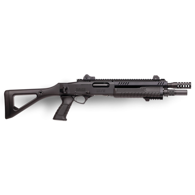 Fusil à pompe FABARM STF 12 Compact 14" Noir