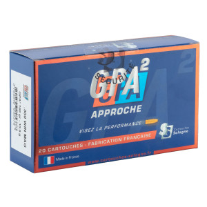 20 cartouches Sologne .300 WM balle GPA² 168 gr / 10,9 g SOLOGNE GPA 2 300 WM  168 GRS 10.9 GR BTE/20