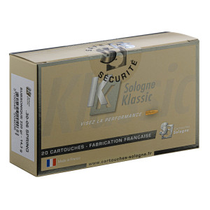 Sologne .30-06 Spring. Sierra RN SP Subsonique 220 gr / 14,2 g Sologne .30-06 Springfield SP 220 gr /14.2 g