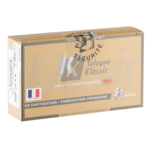 Sologne 8x57 JRS Nosler Partition 200 gr / 13 g 8x57 JRS Partition 200 gr / 13 g