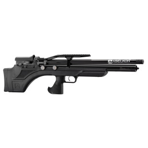Carabine à air PCP Aselkon MX7 49J Régulateur Jet Black Calibre 5.5 mm