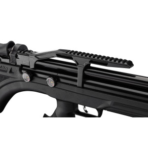 Carabine à air PCP Aselkon MX7 49J Régulateur Jet Black Calibre 5.5 mm