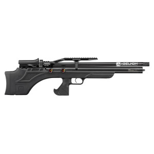 Carabine à air PCP Aselkon MX7 49J Régulateur Jet Black Calibre 5.5 mm