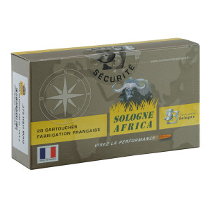 Sologne .375 H&H GPA Solid 300 gr / 19,5 g .375 H&H Magnum GPA 300 gr / 19.5 g