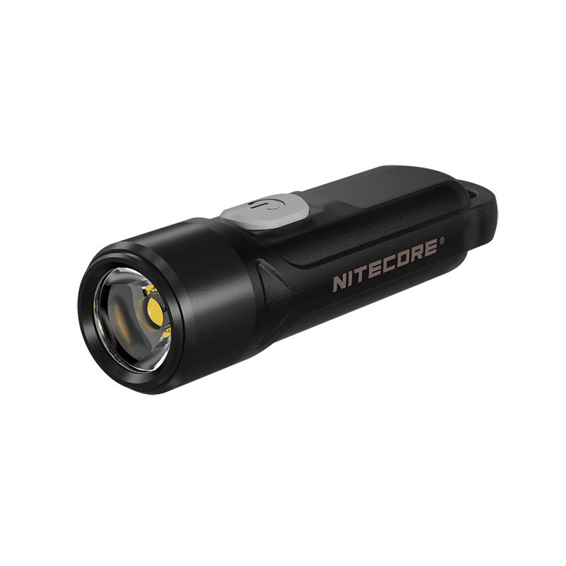 Lampe porte-clés Tiki LE Noire - 300Lm - Mode : Bleu/Rouge - Nitecore