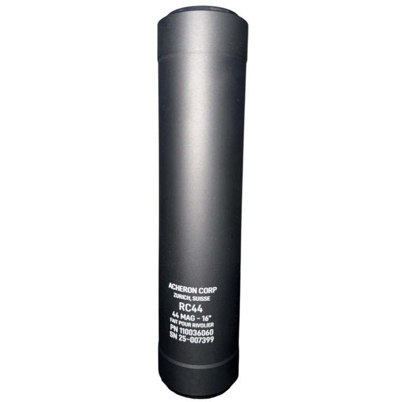 Modérateur de son Acheron pour carabine Hugtek C/44 Rem Mag