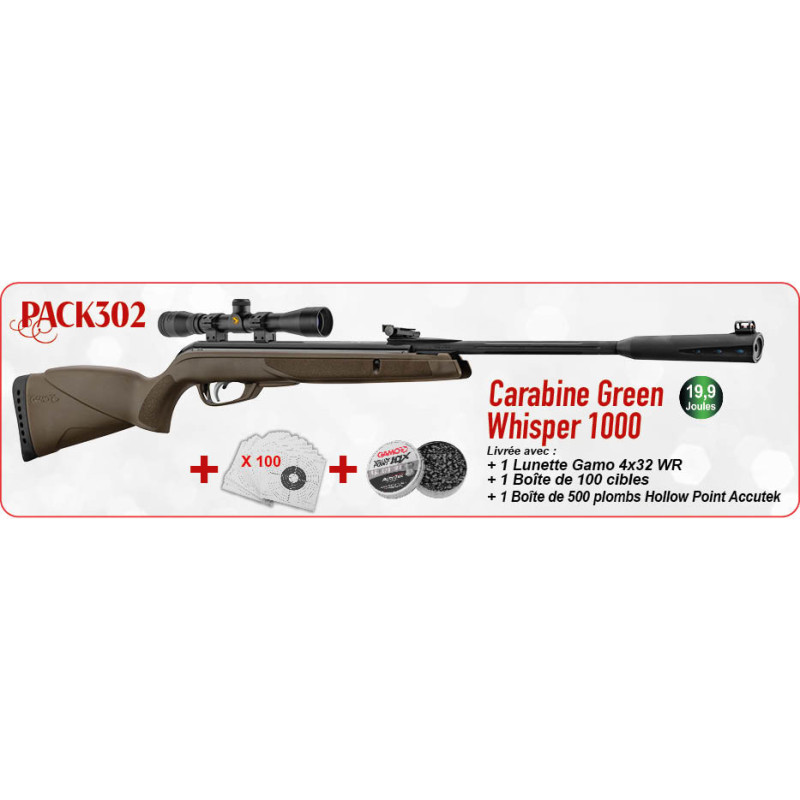 Pack Gamo Green Whisper 1000 Noël Pack Gamo Green Whisper 1000 Noël 2025