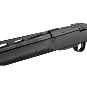 Carabine de chasse Renato Baldi CF01 à crosse synthétique avec bande de battue et canon fileté Baldi CF01 Cal 222 Rem droitier