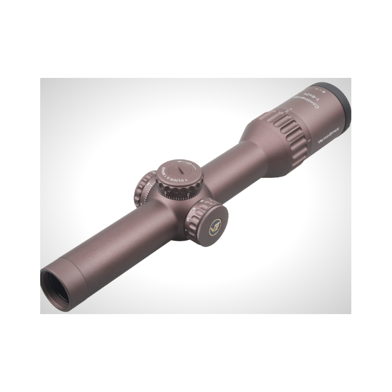 LUNETTE CONTINENTAL X6 1-6X24 SFP RET BDC COYOTE