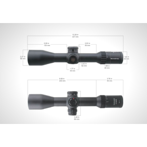 LUNETTE CONTINENTAL X6 3-18X50 FFP 34MM VCT