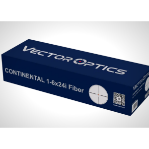 LUNETTE CONTINENTAL X6 1-6X24 SFP FIBRE RET4