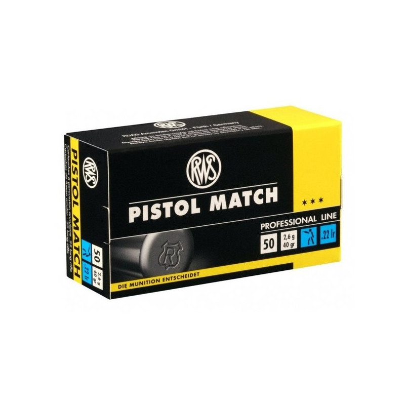 Munitions 22Lr RWS Pistol Match 