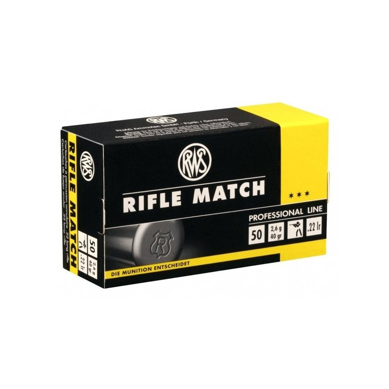 Munitions 22Lr RWS Rifle Match 