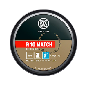Plombs RWS R10 match Pistol diamètre 4.50