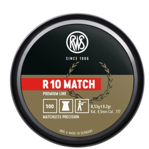 Plombs RWS R10 Rifle diamètre 4.50