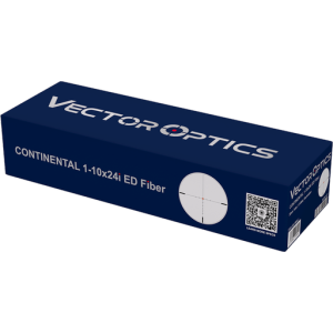 LUNETTE CONTINENTAL X10 1-10X24I ED FIBER