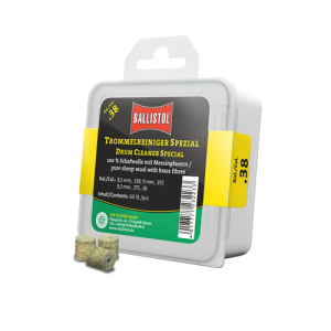 Tampons nettoyant en feutre Ballistol spécial cal 38 9mm 357