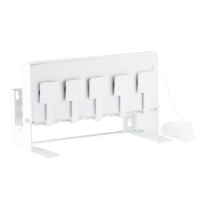 CIBLE MOBILE TYPE BIATHLON PETIT MODÈLE 5 TROUS POUR 4,5 MM