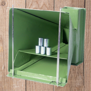 Piège à balles avec pyramide de tir