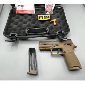 SIG P320 M18 C/ 9X19 - Coyote d'occasion