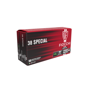 VENTE FLASH Munitions 38 Special Fiocchi FMJ 158 grains / 500