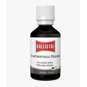 Bronzage à froid Ballistol Nerofor pour métaux non ferreux  50ml