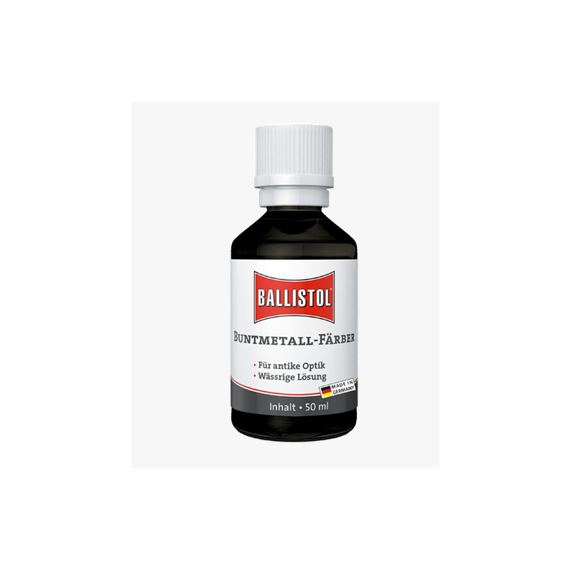 Bronzage à froid Ballistol Nerofor pour métaux non ferreux  50ml