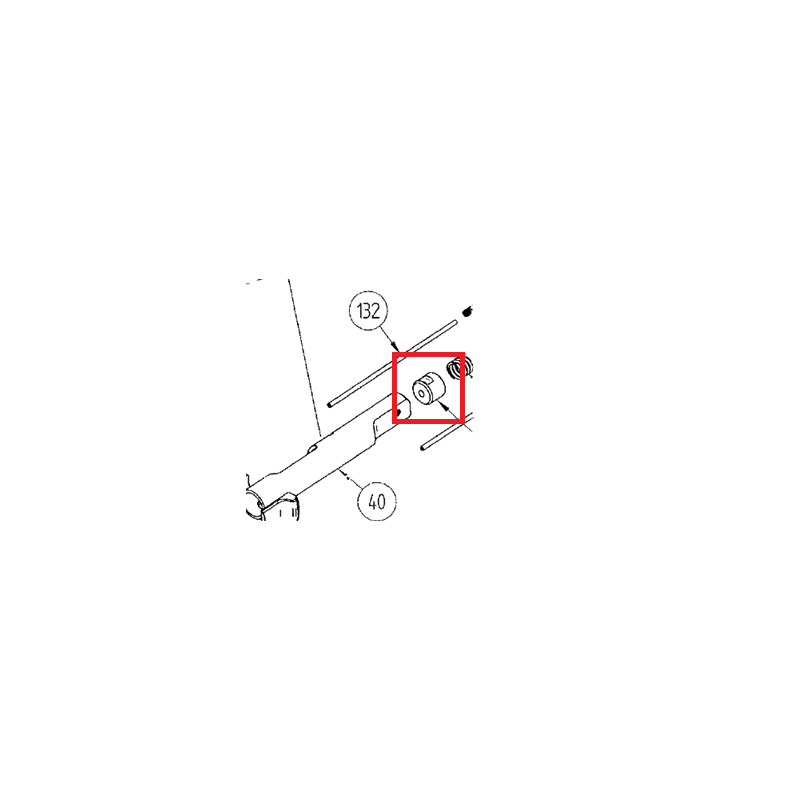 Pièce butoir amortisseur pour pistolet Hämmerli SP20 R.R.S calibre 22Lr Pièce 138 Occasion