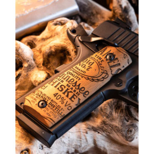 PLAQUETTES BOIS PT1911 JACK DANIEL'S