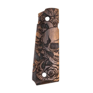 PLAQUETTES BOIS PT1911 SKULL